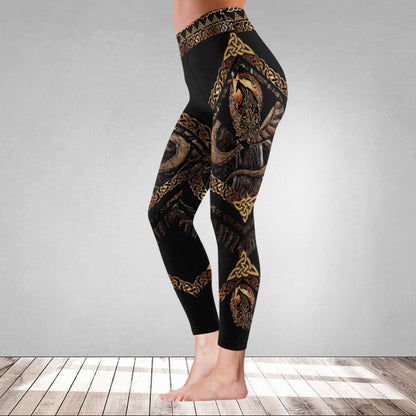 Wolf Inside Me - Viking Leggings