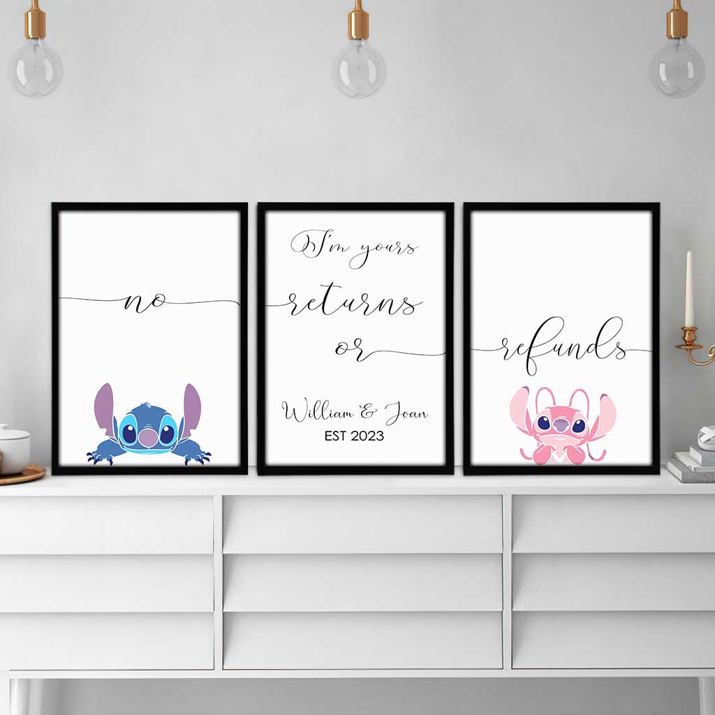 Years Of Magic - Personalized Ohana Poster & Canvas Set