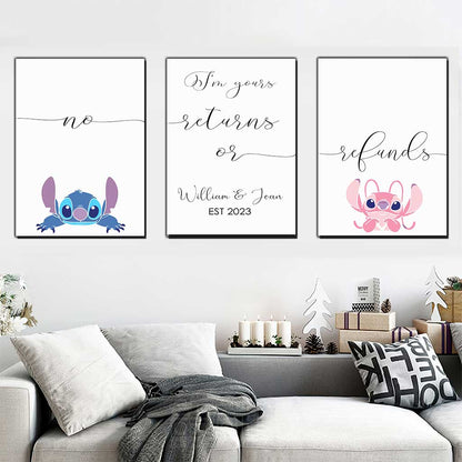 Years Of Magic - Personalized Ohana Poster & Canvas Set