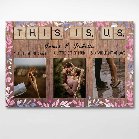 This Is Us - Personalized Couple Poster