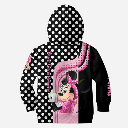 Unbreakable - Personalized Breast Cancer Awareness Hoodie and Leggings