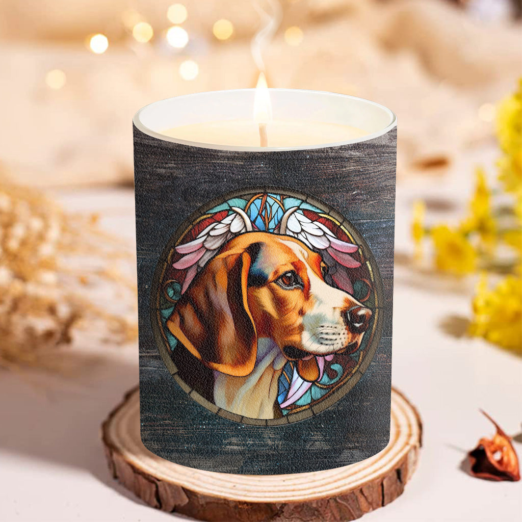 Testing Style Transfer Light This When You Miss Me - Personalized Dog Candle With Wooden Lid