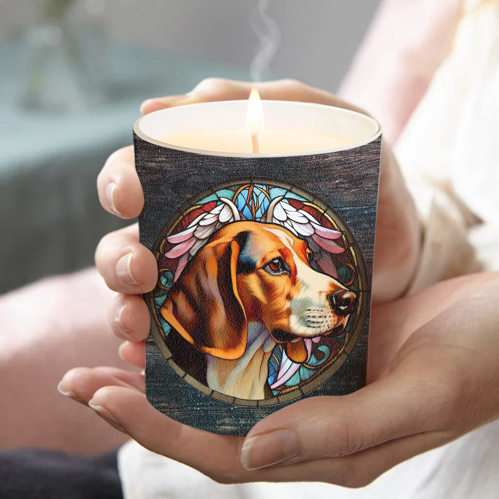 Testing Style Transfer Light This When You Miss Me - Personalized Dog Candle With Wooden Lid