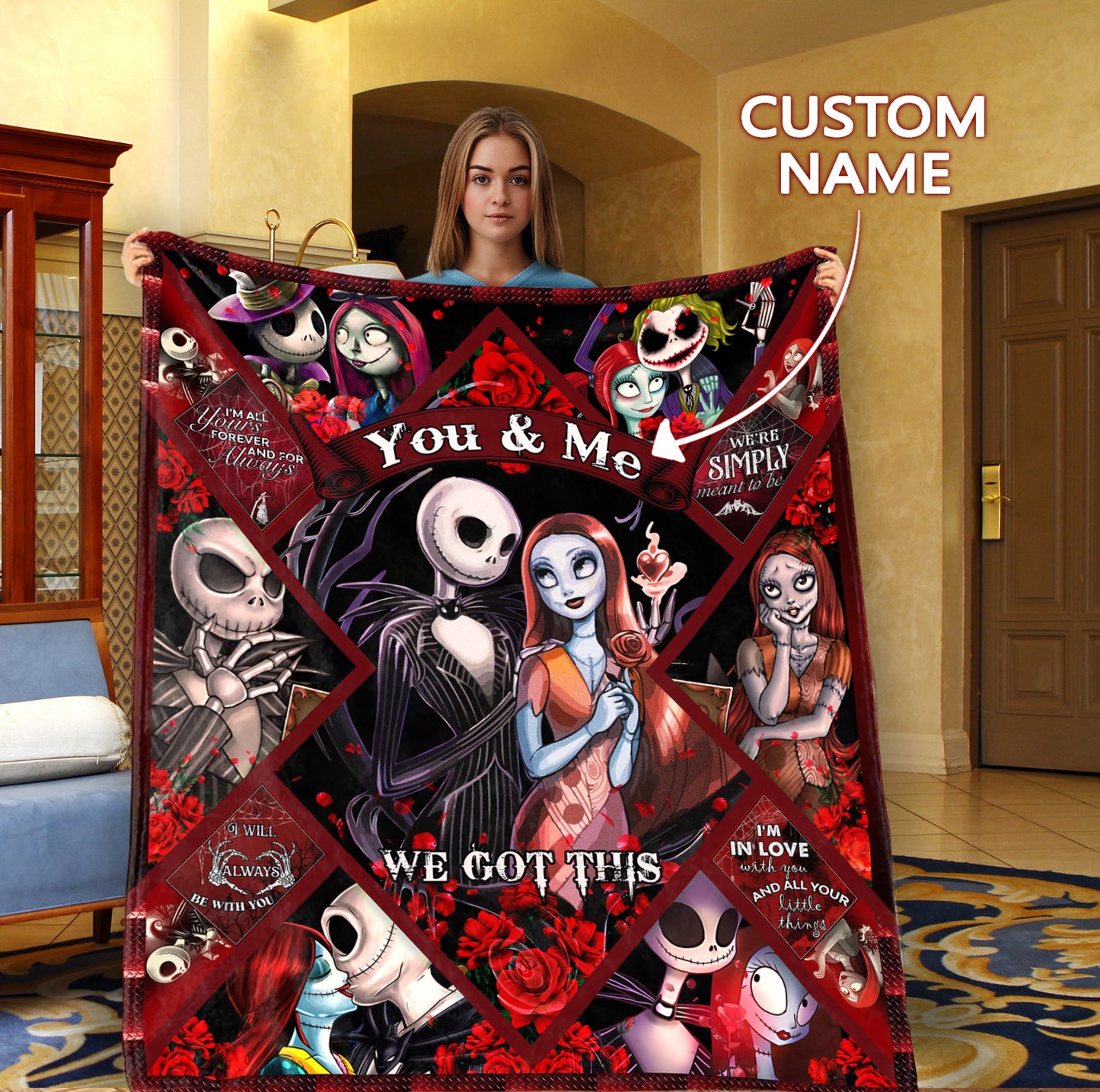 You And Me We Got This  - Personalized Nightmare Blanket 0523