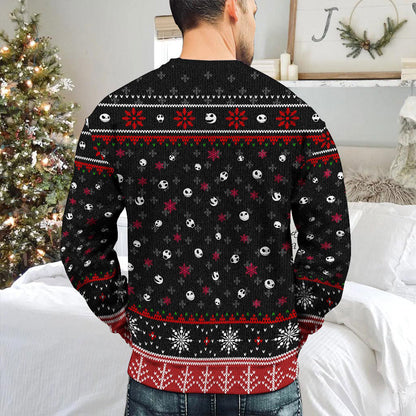 Father Of Nightmare - Personalized Christmas Sweater