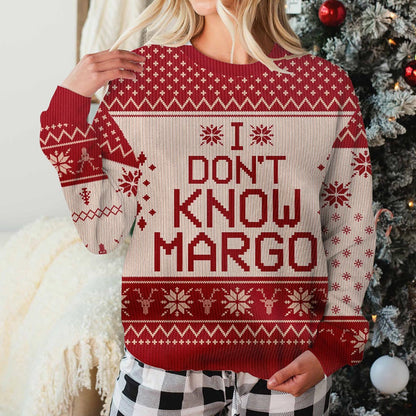 Why Is The Carpet All Wet - Personalized Christmas Sweater