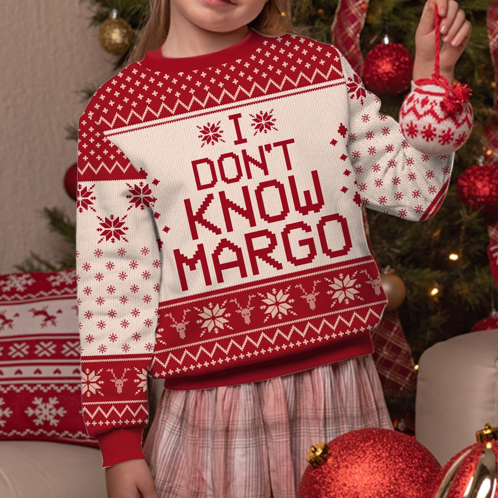 Why Is The Carpet All Wet - Personalized Christmas Sweater