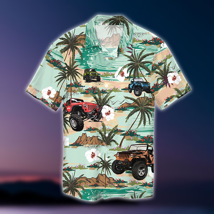 Tropical Jp Car Hawaiian Shirt 0523