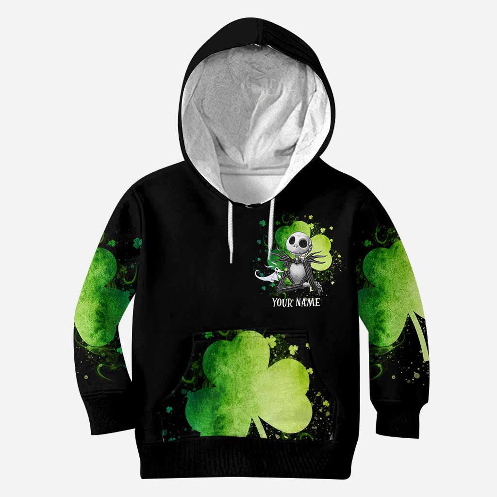 Zero Lucks Given - Personalized Patrick's Day Nightmare Hoodie and Leggings