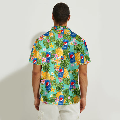 That's What I Do - Personalized Blue Soft Drink Hawaiian Shirt