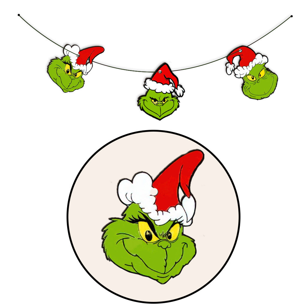 Naughty List - Stole Christmas 3 Pieces Garland