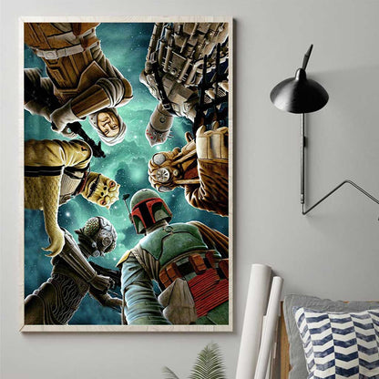 We Saw It - The Force Canvas And Poster