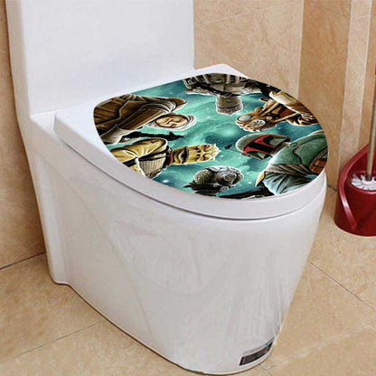 We Saw It - The Force Bathroom Curtain & Mats Set