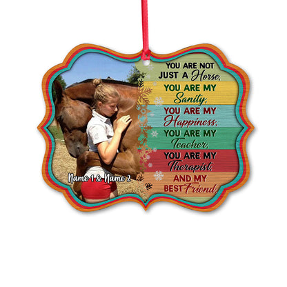 You Are Not Just A Horse - Personalized Christmas Ornament (Printed On Both Sides)