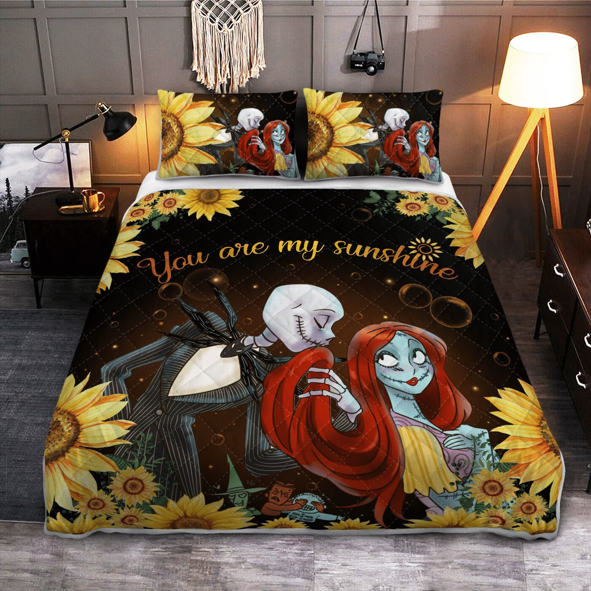 You Are My Sunshine Nightmare Quilt Set 0823