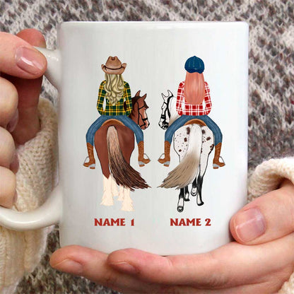 We're Like A Really Small Gang - Personalized Horse Mug