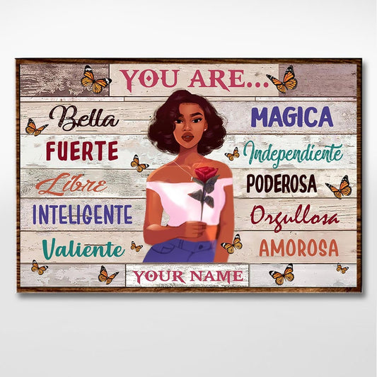 You Are Enough - Latina Women Personalized Poster