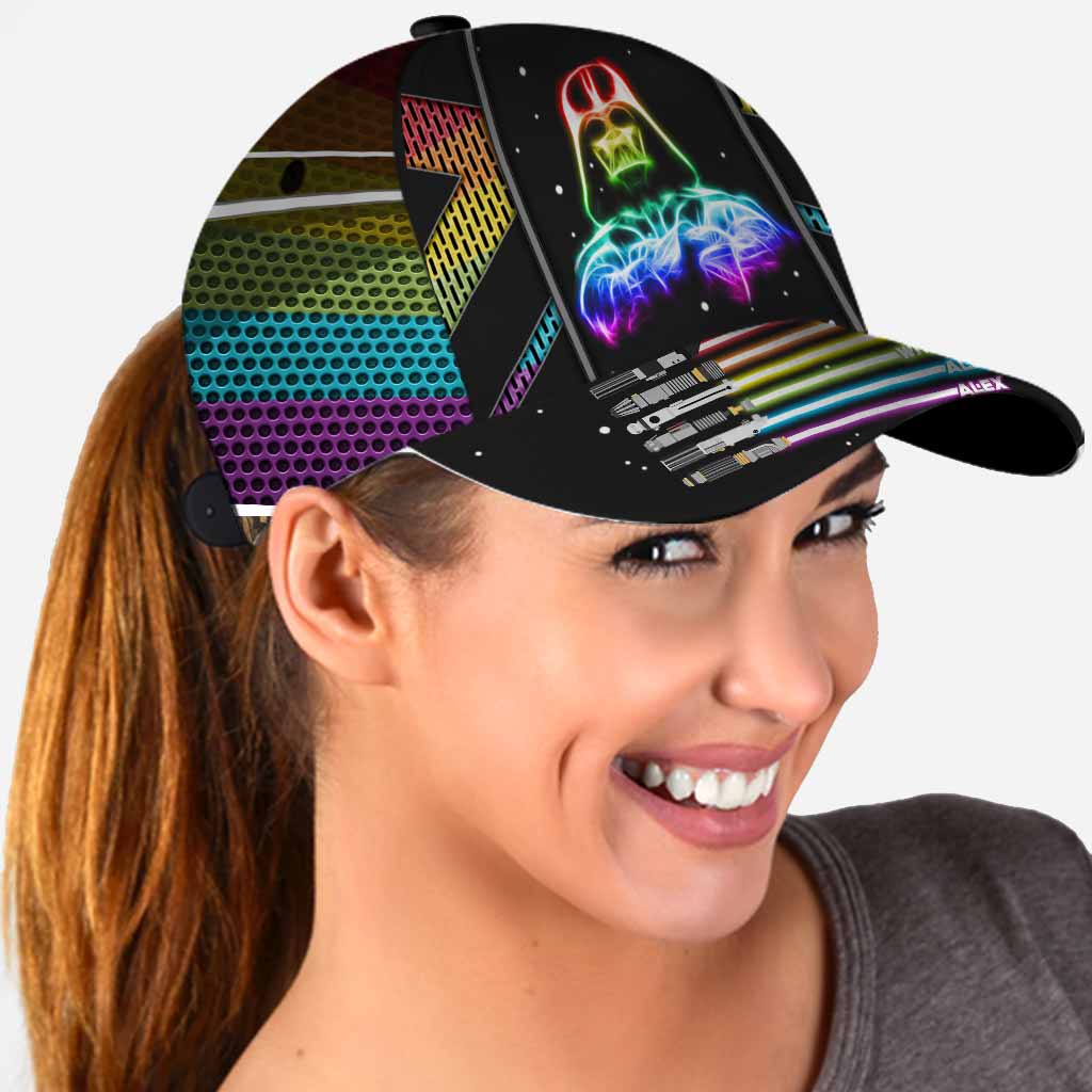 The Force Is Strong Cap With Printed Vent Holes - Personalized LGBT Support Classic Cap