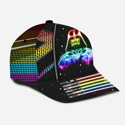 The Force Is Strong Cap With Printed Vent Holes - Personalized LGBT Support Classic Cap