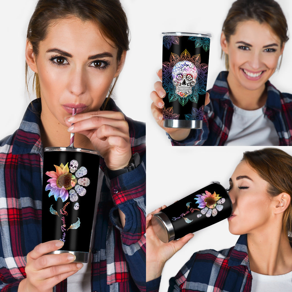 Zero F Given - Skull Tumbler