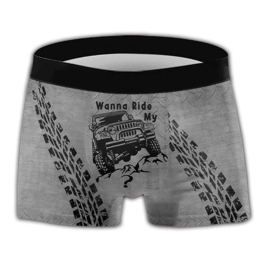 Wanna Ride Car Men Boxer Briefs