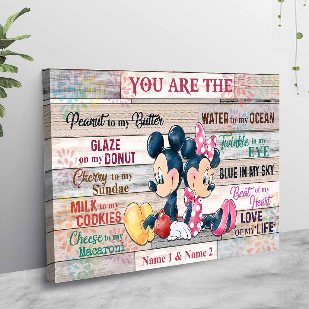 You Are The Love Of My Life - Personalized Couple Mouse Poster