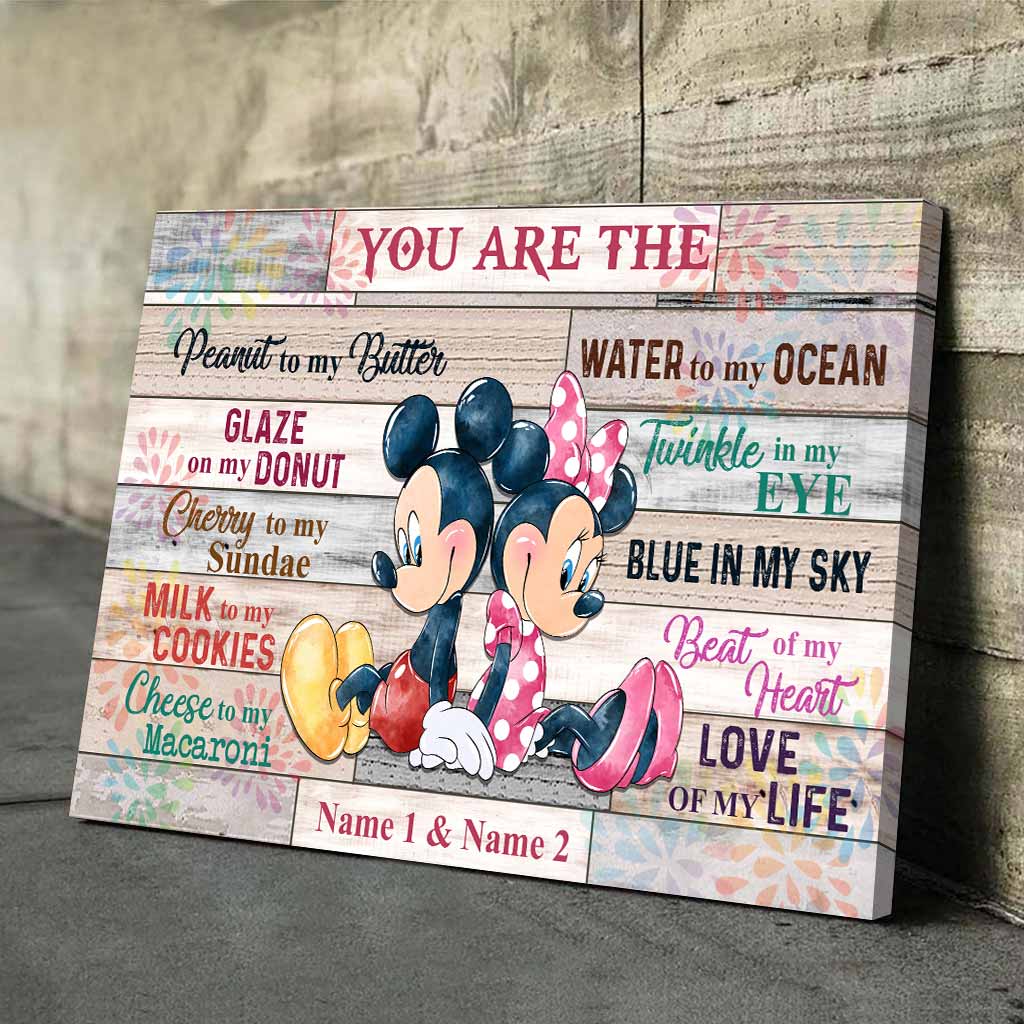 You Are The Love Of My Life - Personalized Couple Mouse Poster