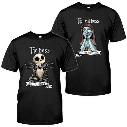 The Boss The Real Boss - Personalized Nightmare T-shirt and Hoodie