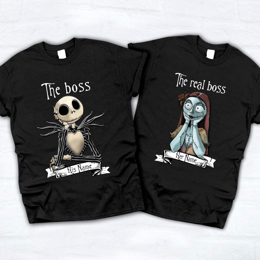 The Boss The Real Boss - Personalized Nightmare T-shirt and Hoodie