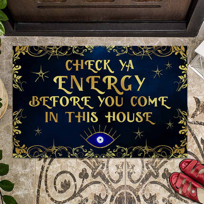 Check Ya Energy Doormat