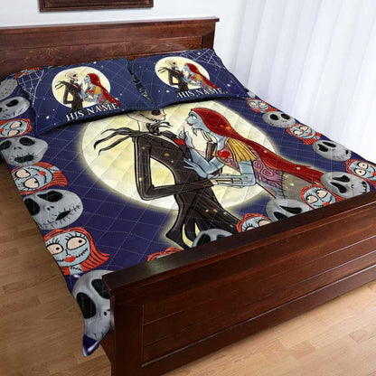 We're Simply Meant To Be - Personalized Nightmare Quilt Set