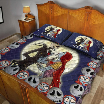 We're Simply Meant To Be - Personalized Nightmare Quilt Set