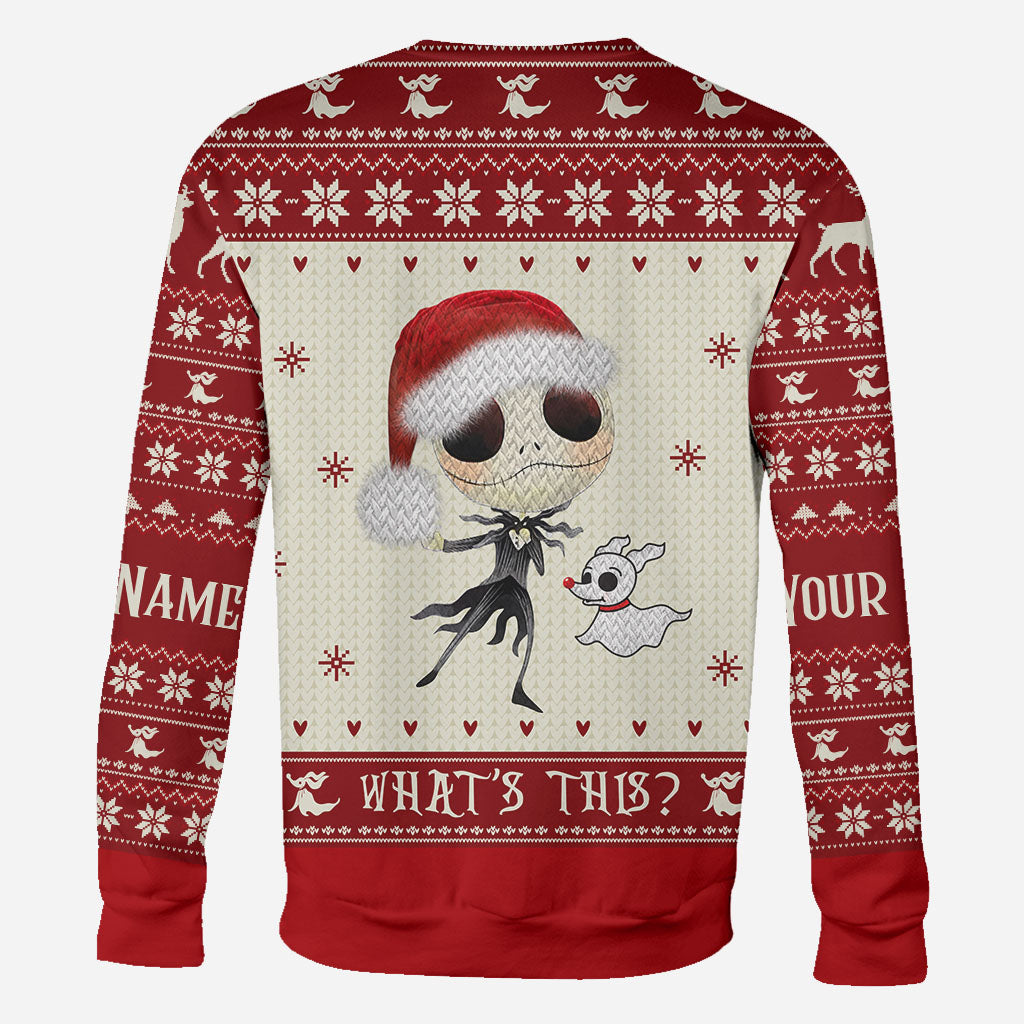 What's This - Personalized Christmas Nightmare All Over T-shirt and All Over T-shirt and Hoodie