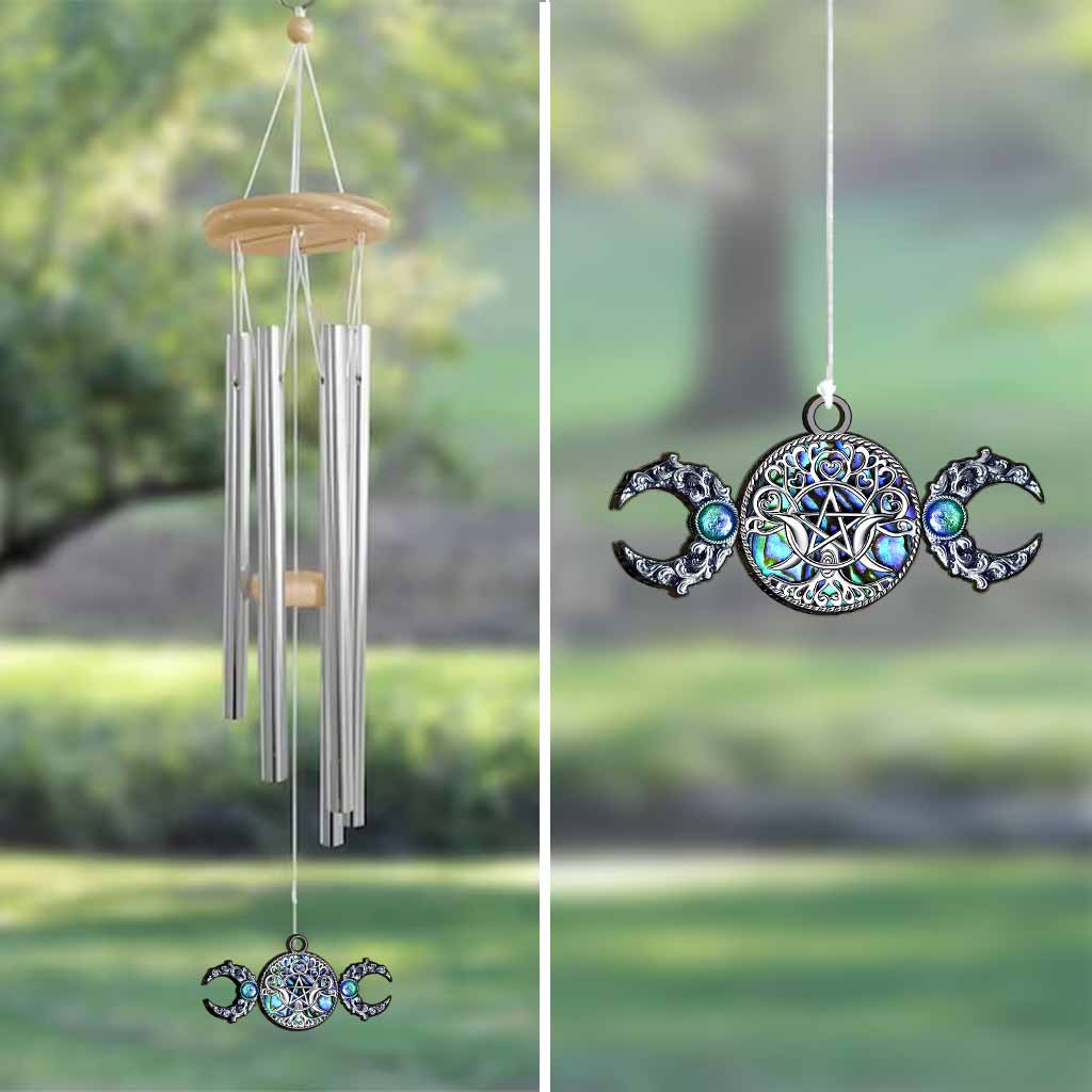 Triple Moon Witch Bell - Witch Wind Chime