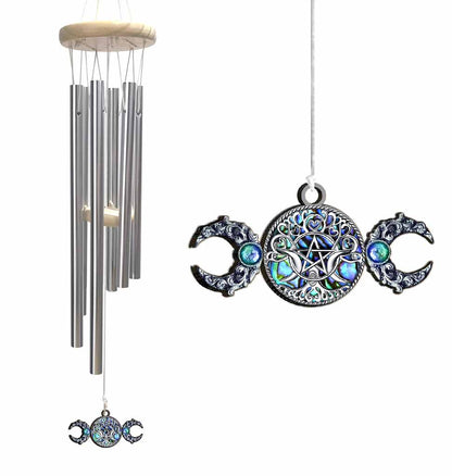 Triple Moon Witch Bell - Witch Wind Chime