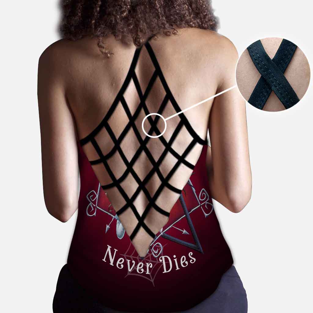 True Love Never Dies Nightmare Cross Tank Top