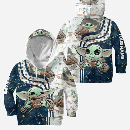 The Child - Personalized The Force Hoodie and Leggings