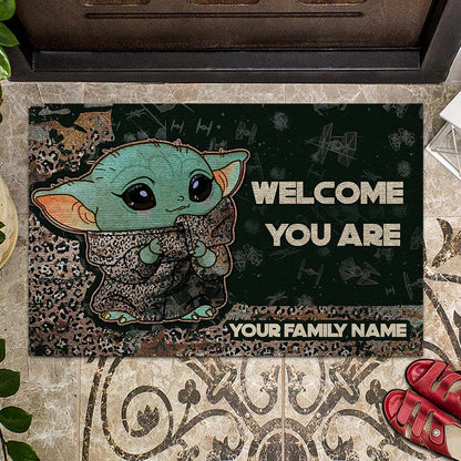 Welcome You Are - Personalized Doormat