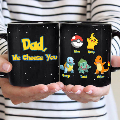 We Choose You - Personalized Monster Trainer Mug