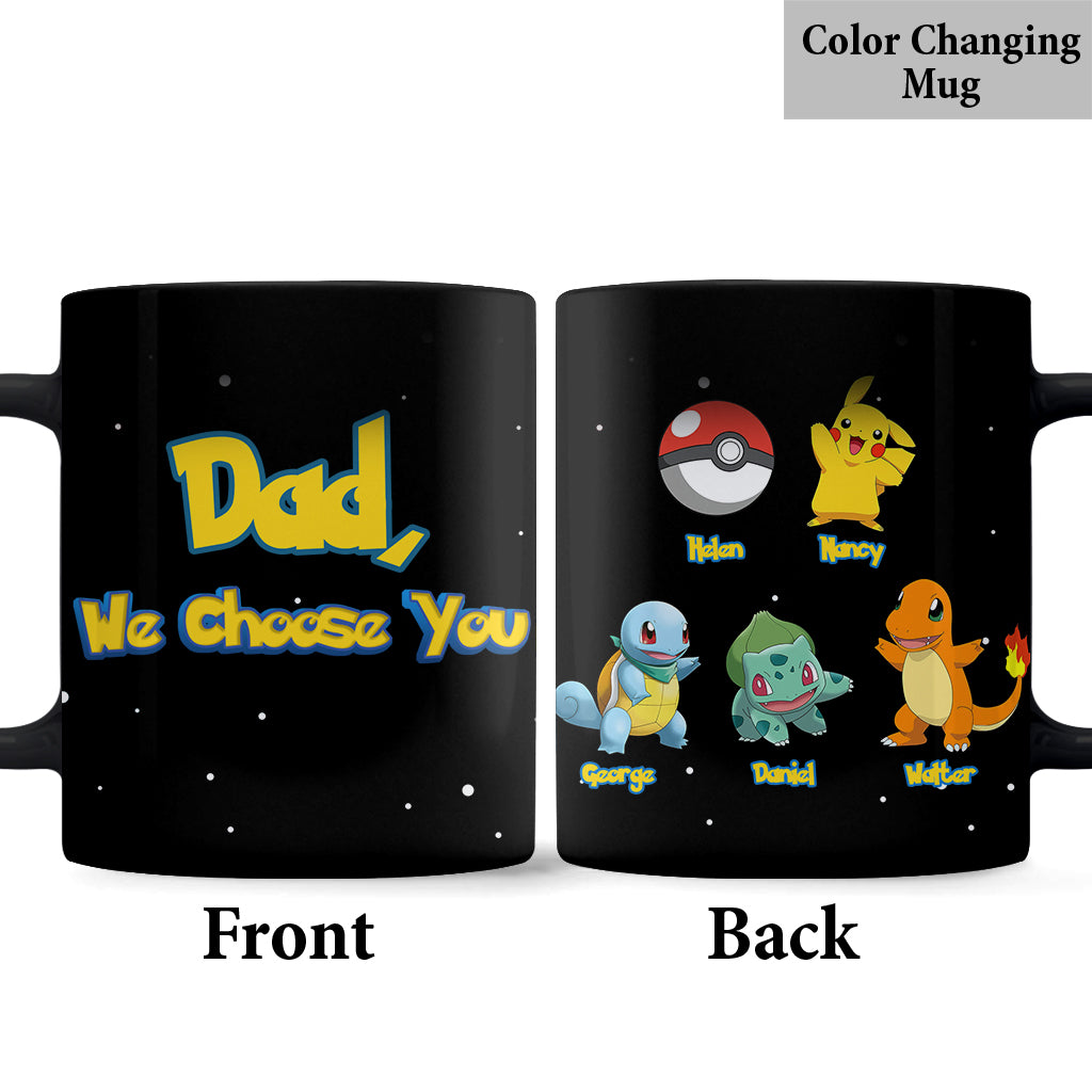 We Choose You - Personalized Monster Trainer Mug