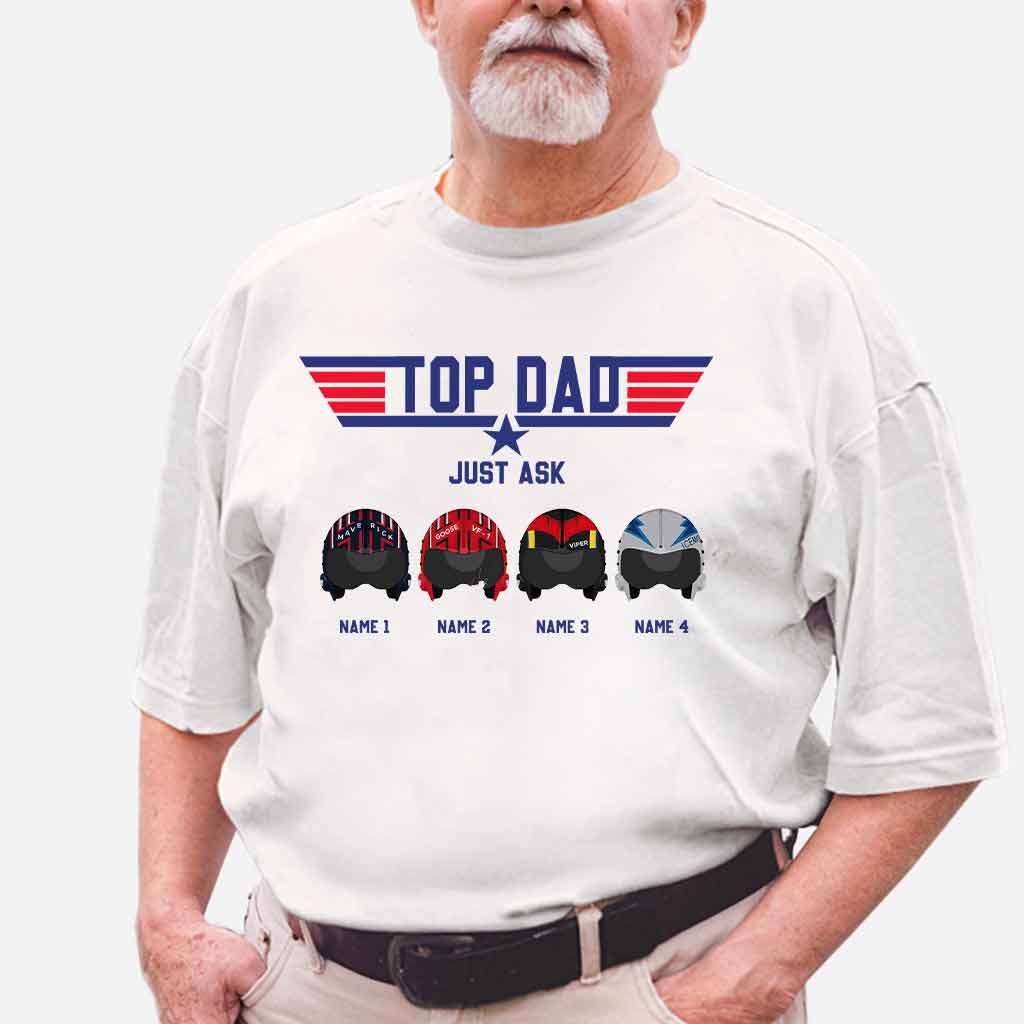 Top Dad - Personalized Top Gun T-shirt and Hoodie