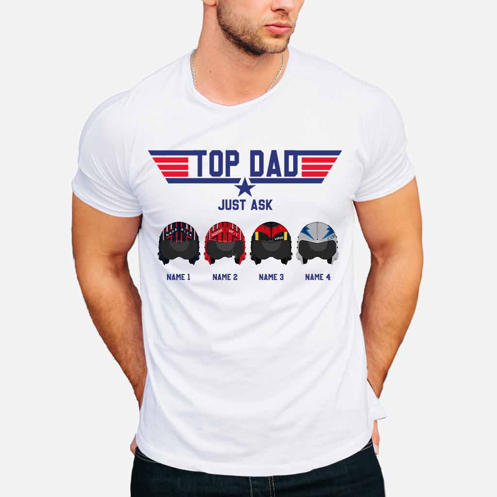 Top Dad - Personalized Top Gun T-shirt and Hoodie