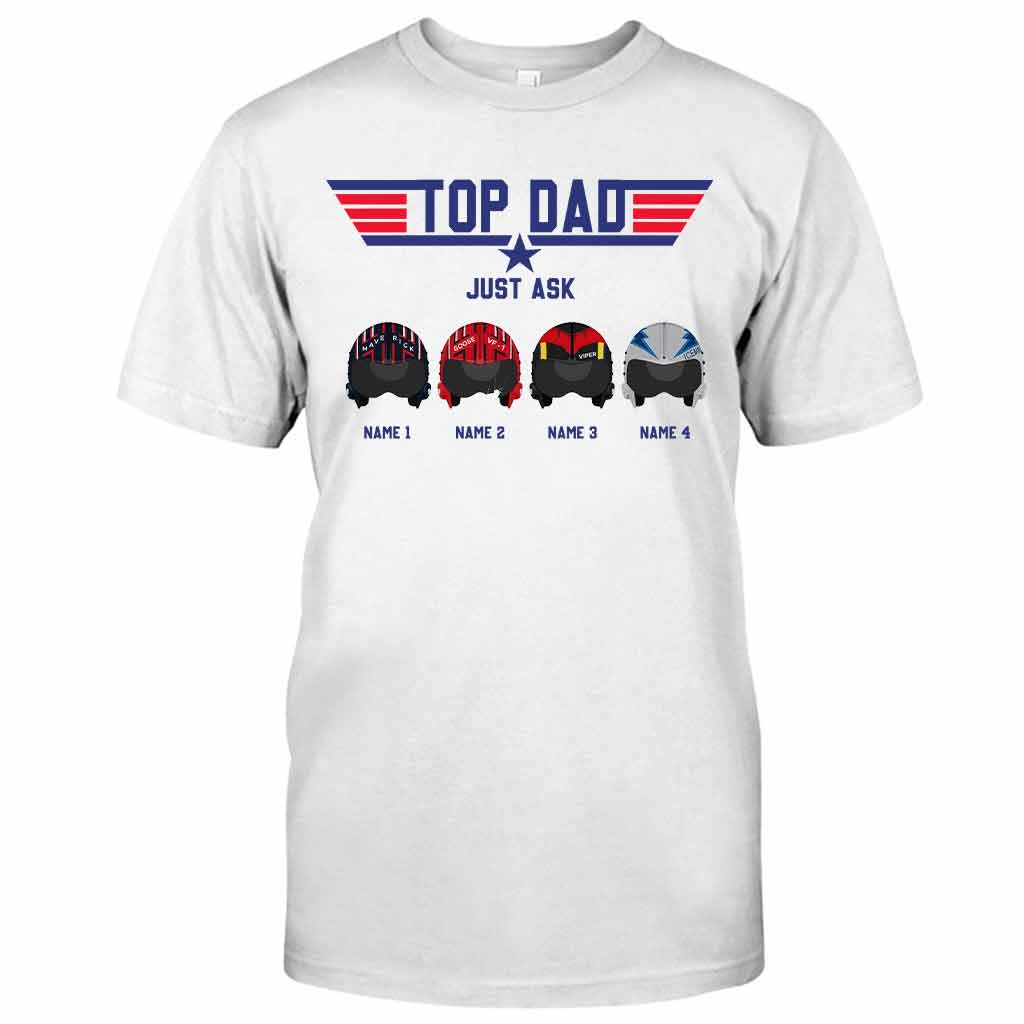 Top Dad - Personalized Top Gun T-shirt and Hoodie