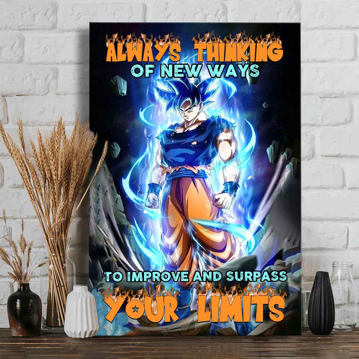 Ultra Instinct Seven Balls Canvas and Poster