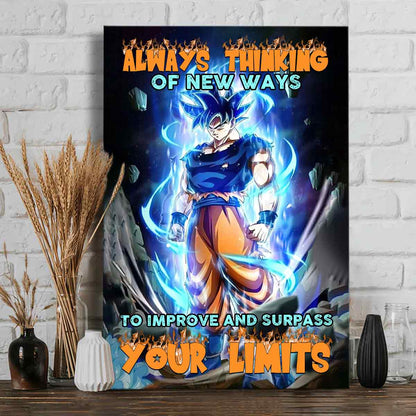 Ultra Instinct Seven Balls Canvas and Poster