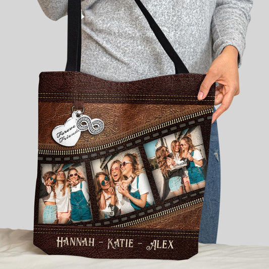 Besties Forever Personalized Tote Bag