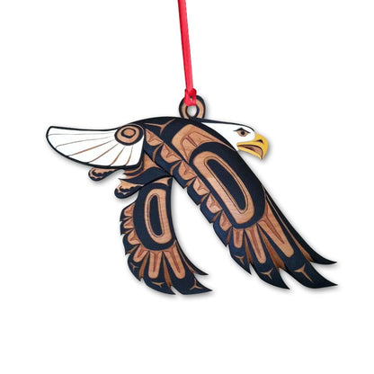 Indigenous - Christmas American Indian Ornament (Printed On Both Sides)