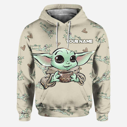 The Child - Personalized The Force Hoodie and Leggings