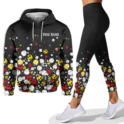 Nightmare - Personalized Christmas Nightmare Hoodie and Leggings