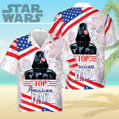 Top American Dad The Force Hawaiian Shirt 0523